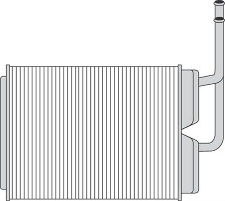 MAGNETI MARELLI Soojusvaheti,salongiküte 350218292000